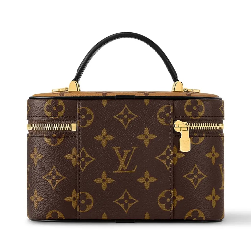 Túi Louis Vuitton Vanity Chain Monogram Reverse ‘Brown’ M47125 — ảnh 4