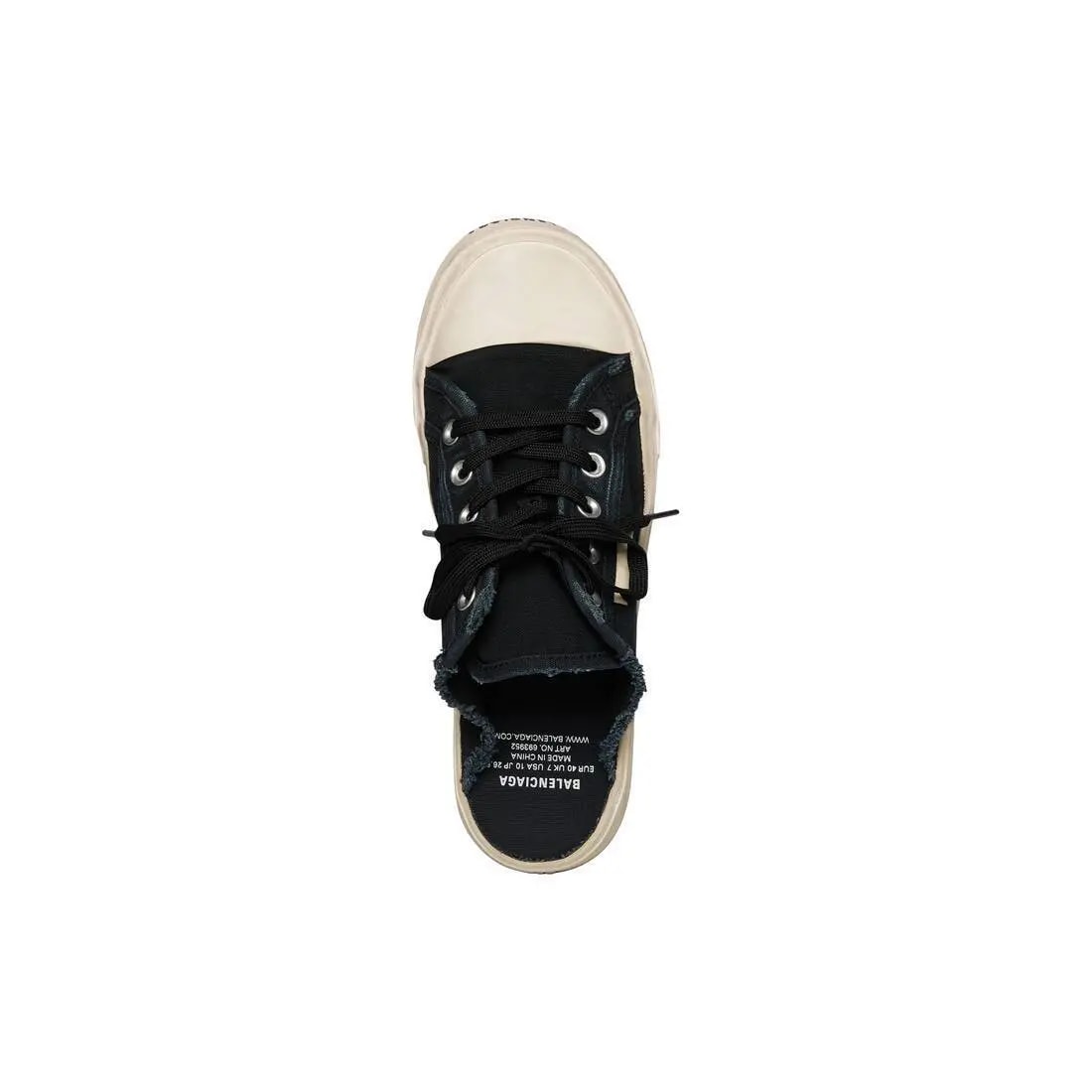 Giày Balenciaga Paris Mule 'Black' 693953W3RC31090 — ảnh 4