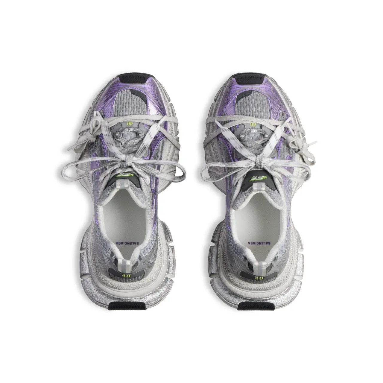 Giày Balenciaga 3xl ‘Grey Purple’ 734731W3XL51259 — ảnh 4