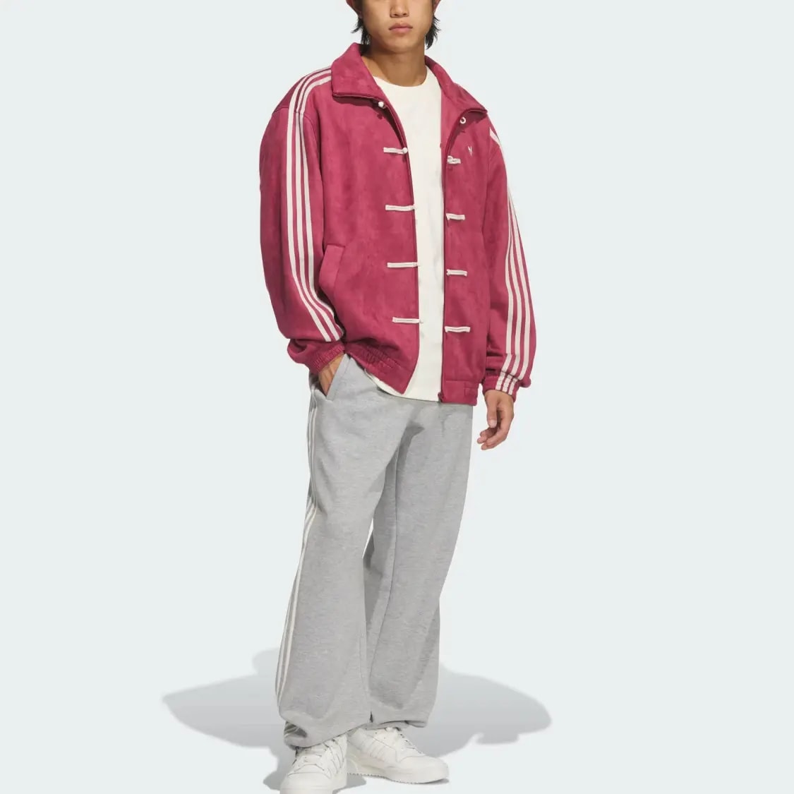 Áo Adidas Originals CTT Chinese Track Casual Jacket 'Burgundy' KR0294 — ảnh 2