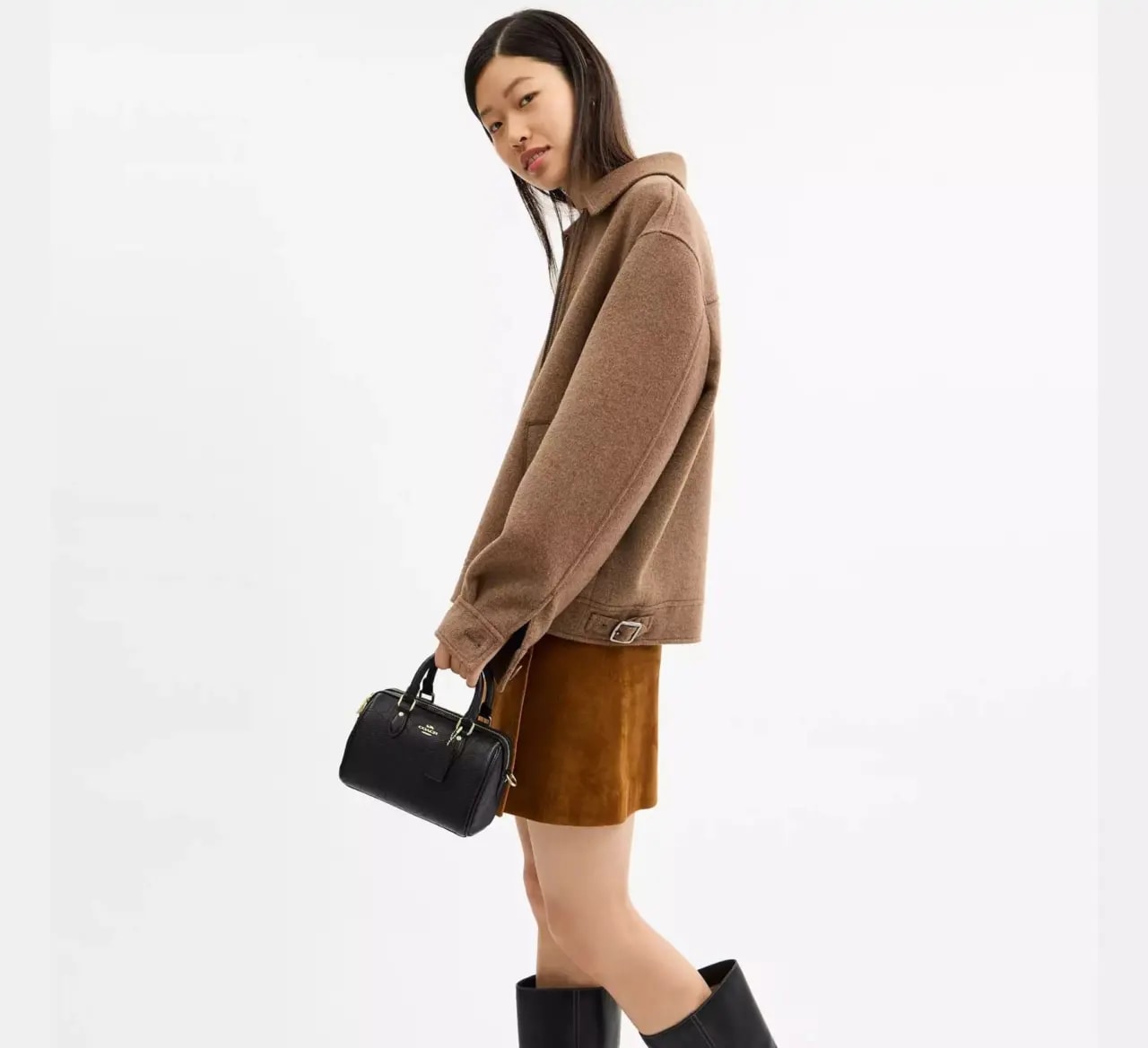 Túi Coach Mini Rowan Crossbody Bag ‘Black’ CCF28-IMBLK — ảnh 2
