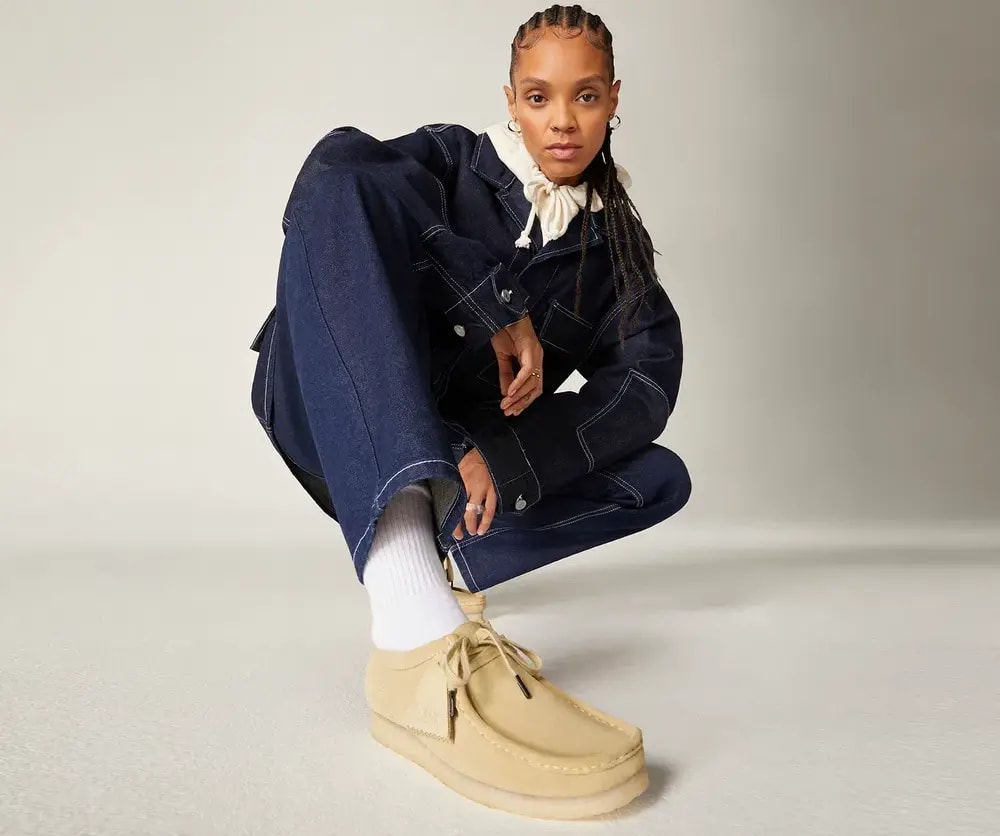 Giày Clarks Originals 'Skin Color'  261555157-AW23 — ảnh 2