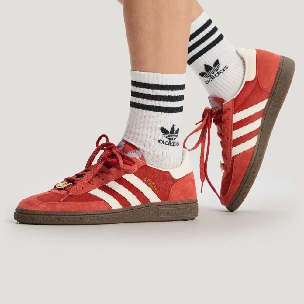 Giày Adidas Handball Spezial 'Power Red' KJ6299 — ảnh 2