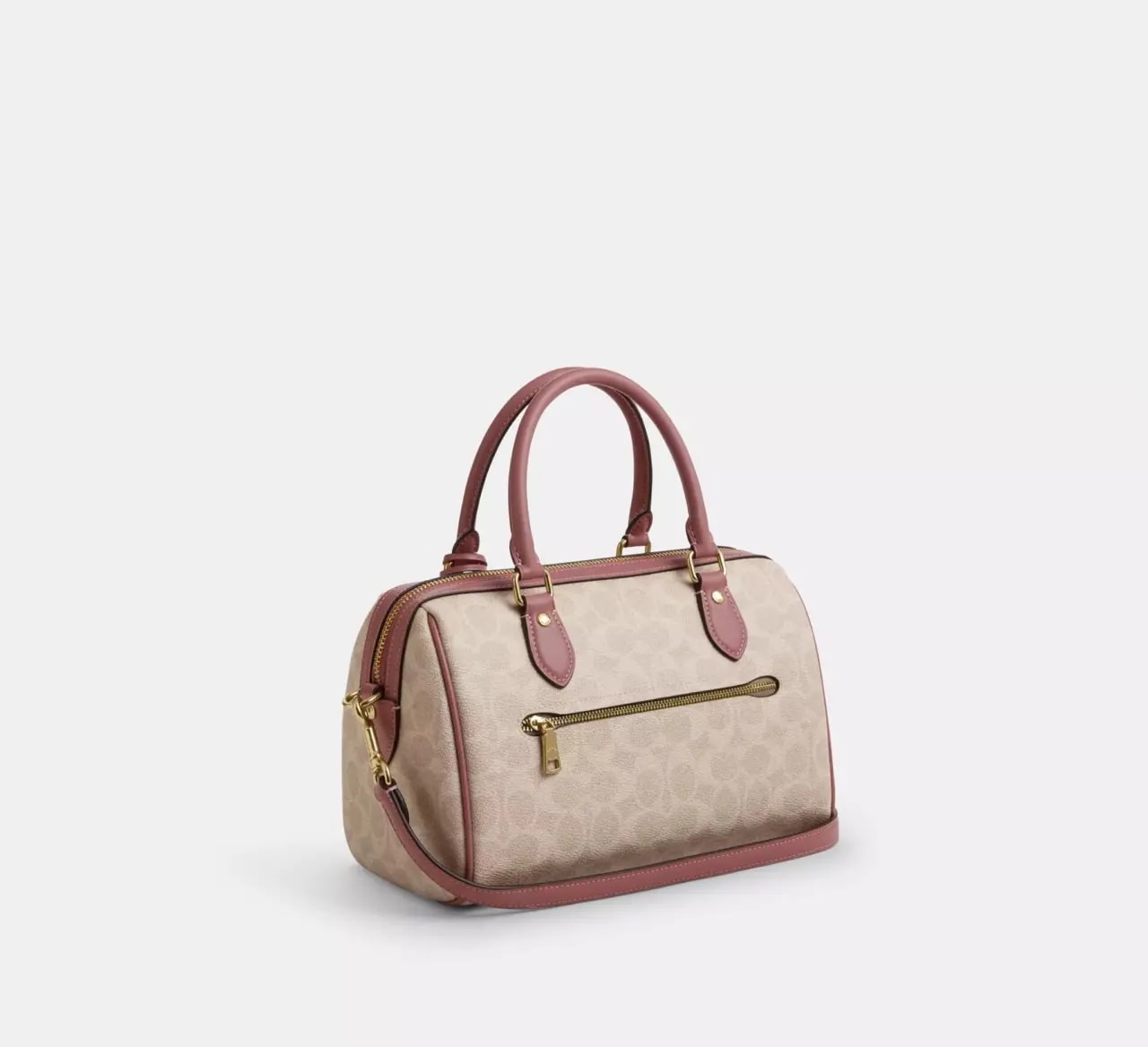 Túi Coach Rowan Satchel Bag ‘Sand Peony’ CDB21-IMY6J — ảnh 4