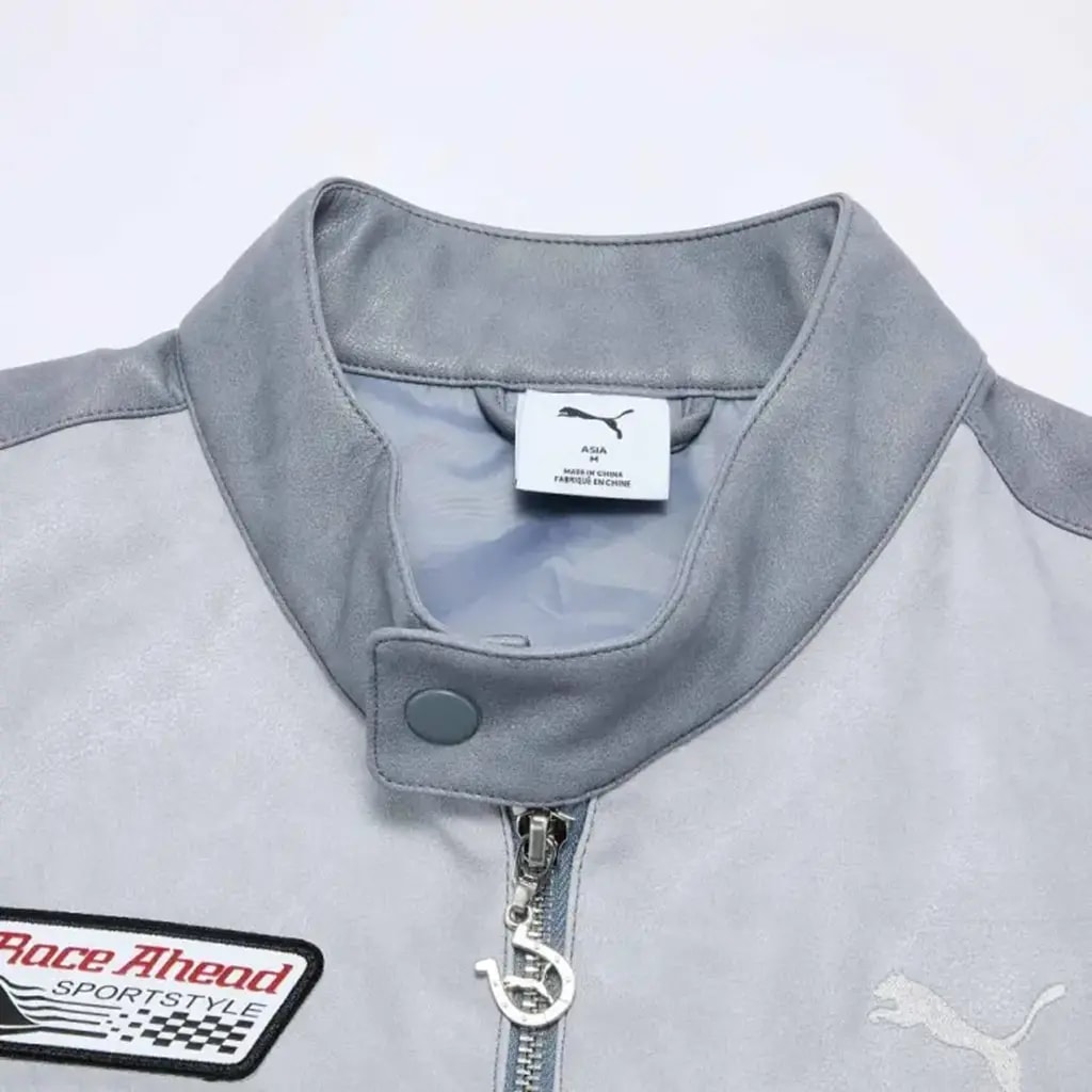 Áo Puma Race Ahead PU Zodiac Jacket 'Grey' 636031-71 — ảnh 4