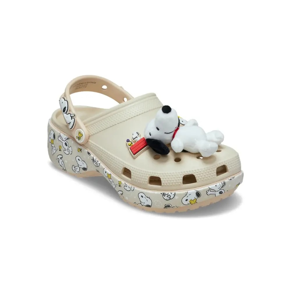 Dép Crocs Classic Platform Clog 'Peanuts' 212118-90H — ảnh 4