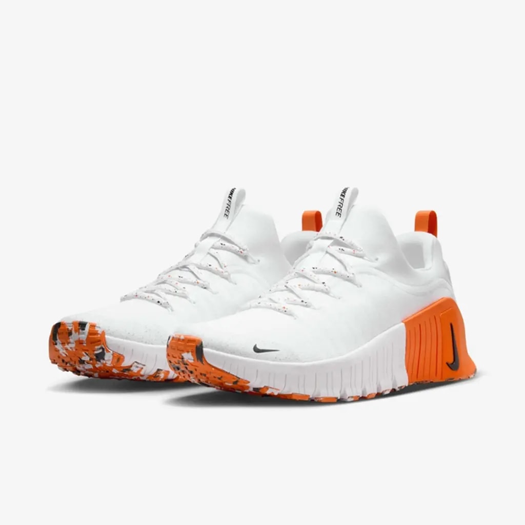 Giày Nike Free Metcon 6 'White Safety Orange Black' FJ7127-106 — ảnh 2
