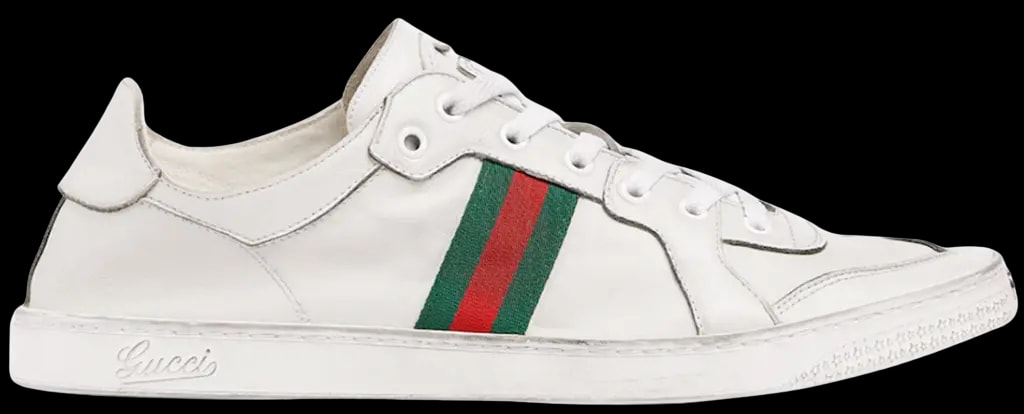 Giày Gucci Stretch Low-top 'White’ 864140-AAGFF-9099 — kich-thuoc: 41