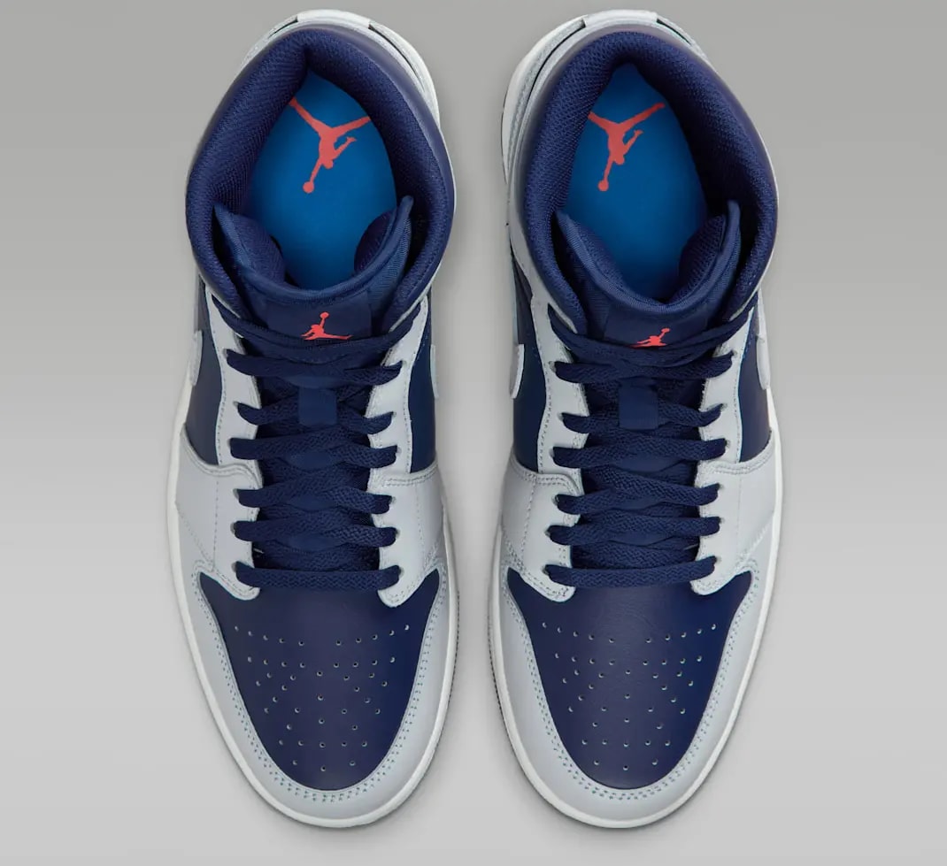 Giày Nike Air Jordan 1 Mid 'Blue Void' DQ8426-403 — ảnh 3
