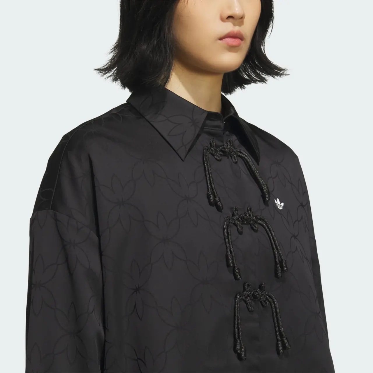 Áo Adidas New Chinese Loose 'Black' KB6407 — ảnh 2