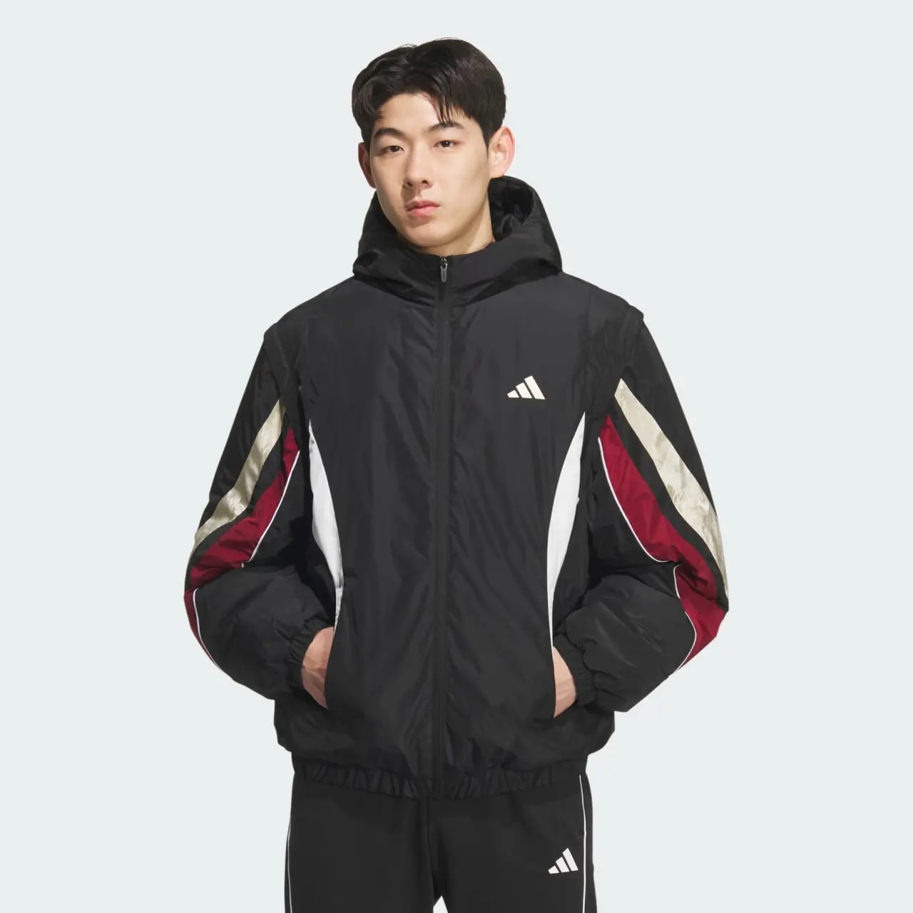Áo Adidas Basketball Lny Jacket 'Black' KS3171 — ảnh 2