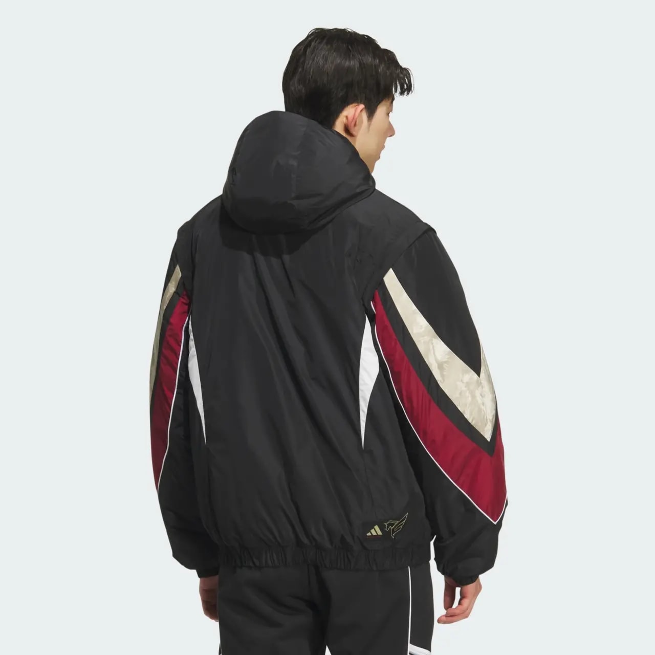 Áo Adidas Basketball Lny Jacket 'Black' KS3171 — ảnh 3