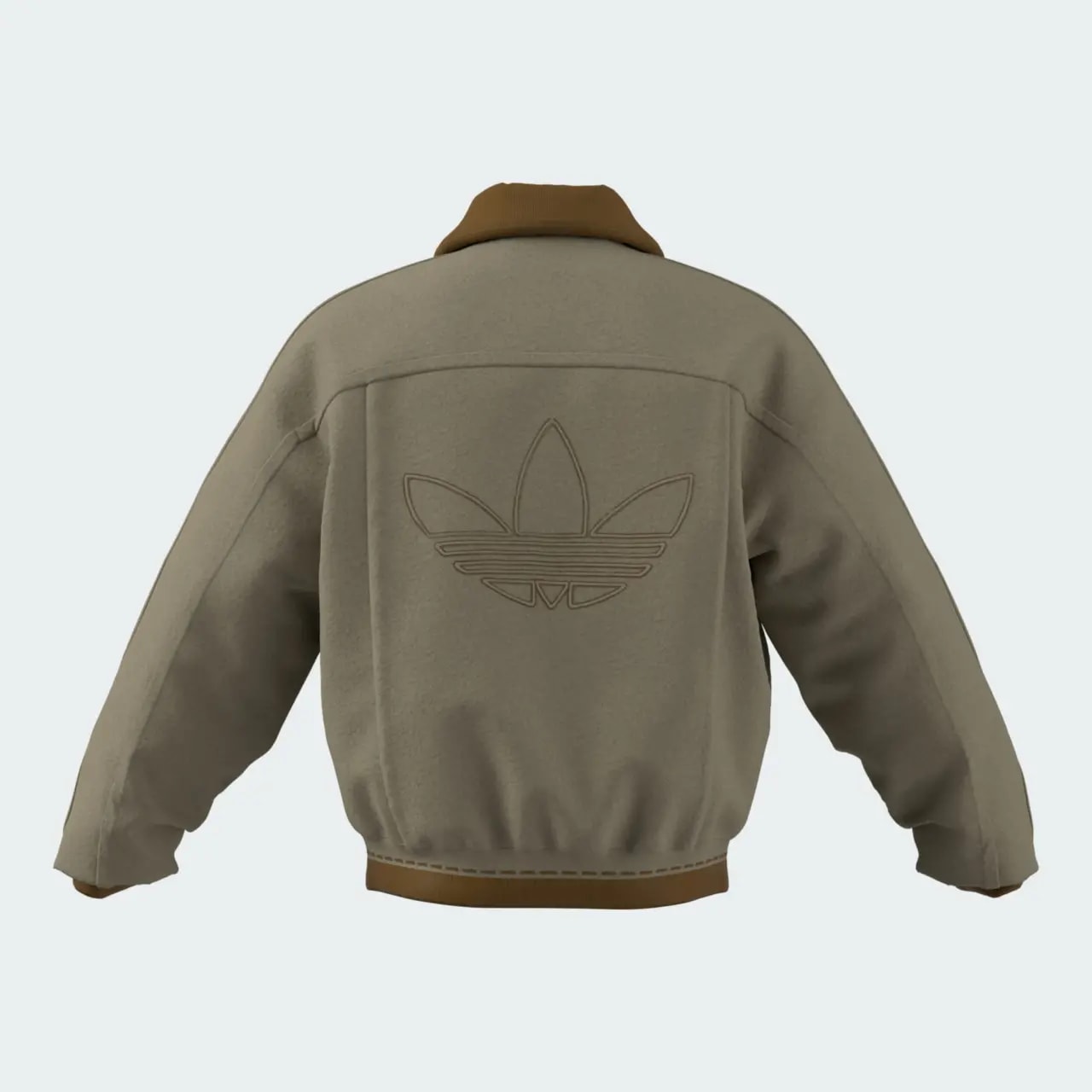 Áo Khoác Adidas Originals Crafted 'Beige' KT0674 — ảnh 4