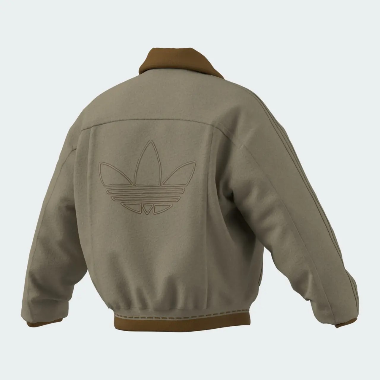 Áo Khoác Adidas Originals Crafted 'Beige' KT0674 — ảnh 3