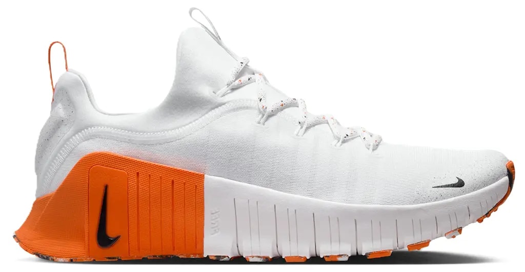 Giày Nike Free Metcon 6 'White Safety Orange Black' FJ7127-106 — kich-thuoc: 41