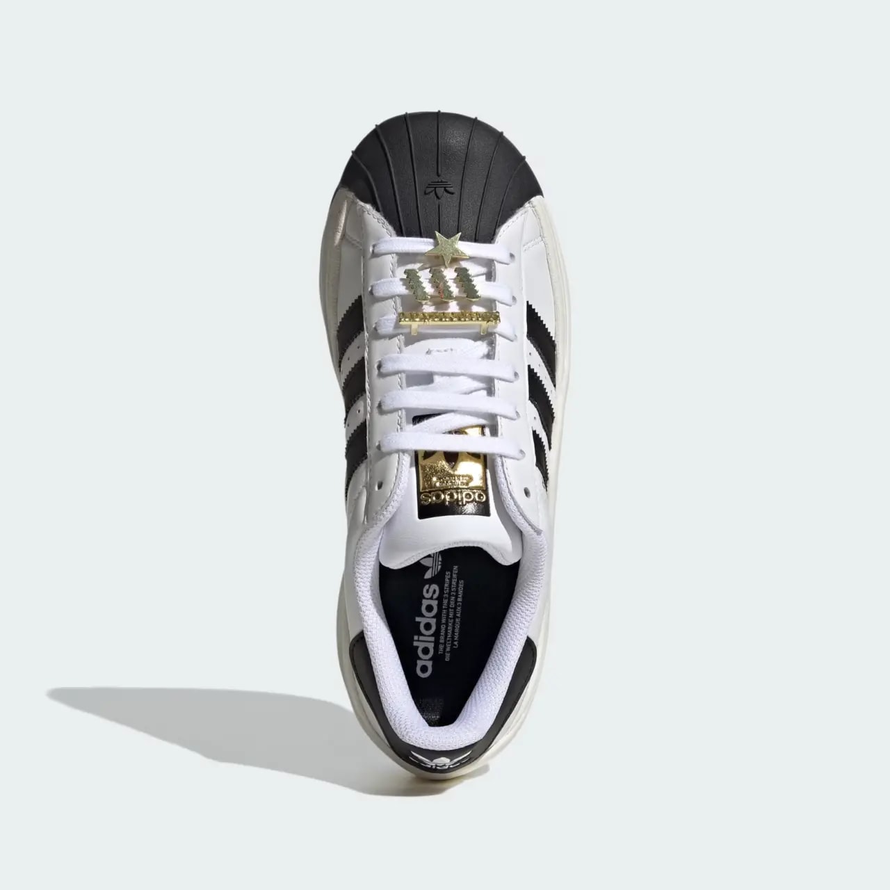 Giày Adidas SUPERSTAR BOLD 'Cloud White' JR9895 — ảnh 4