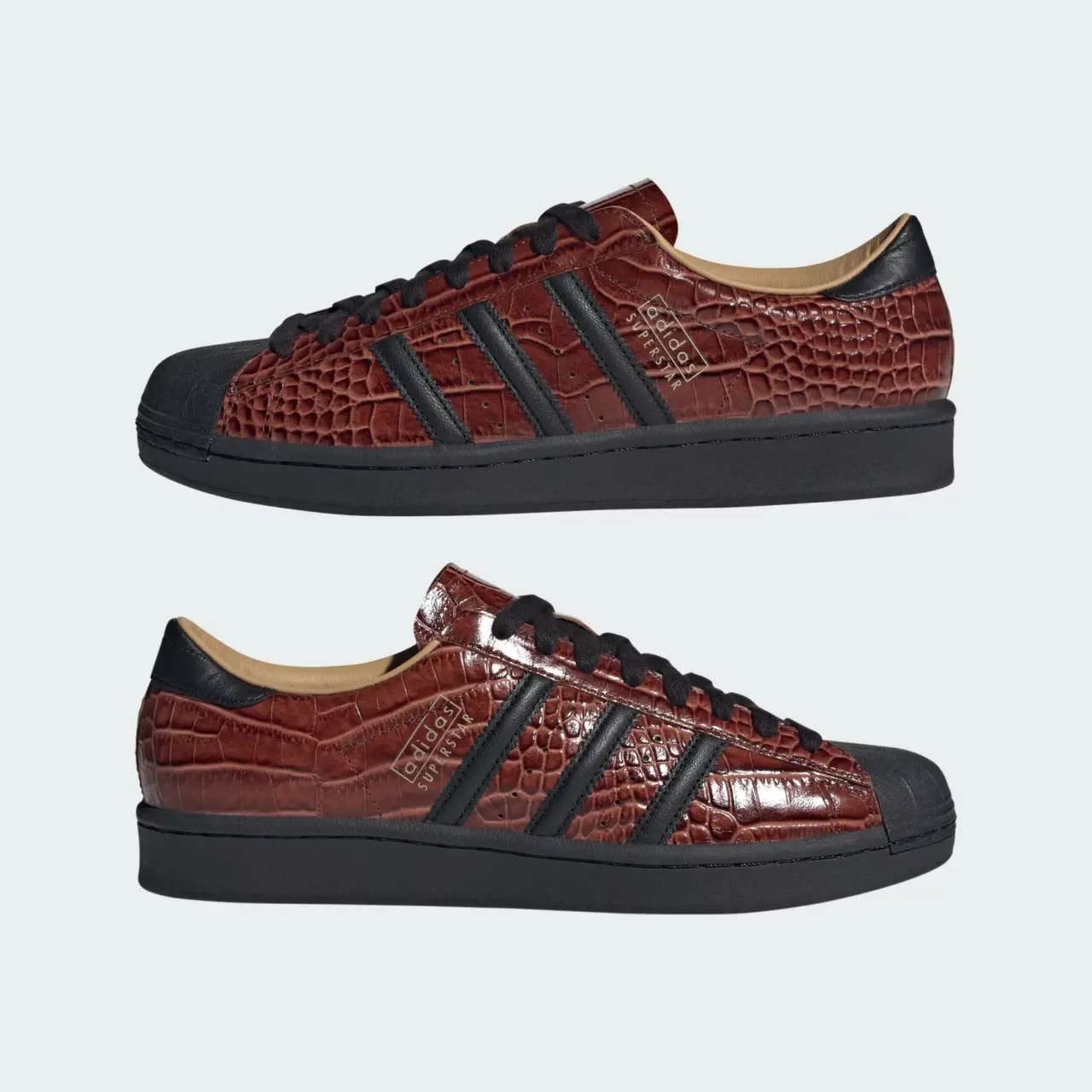 Giày Adidas Superstar Vintage ‘Fox Brown’ JQ3258 — ảnh 2