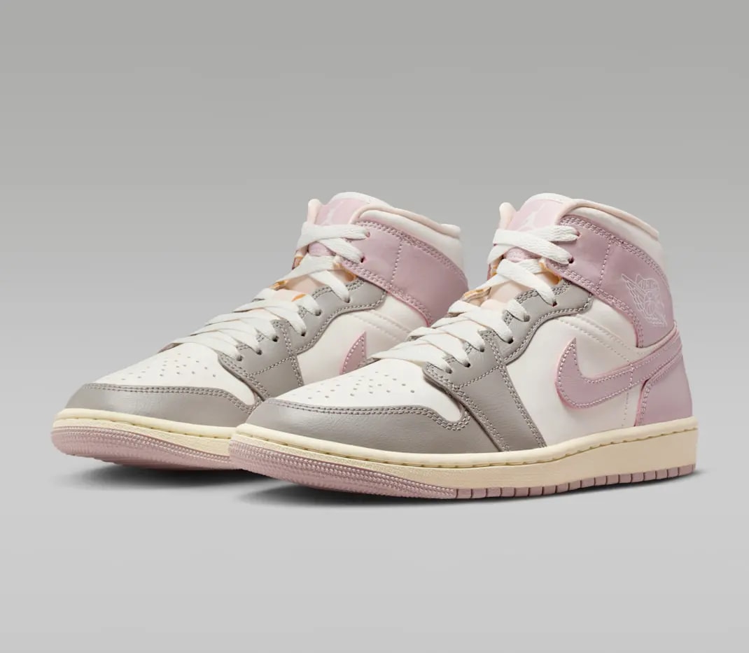 Giày Nike Air Jordan 1 Mid 'Particle Rose' BQ6472-122 — ảnh 3