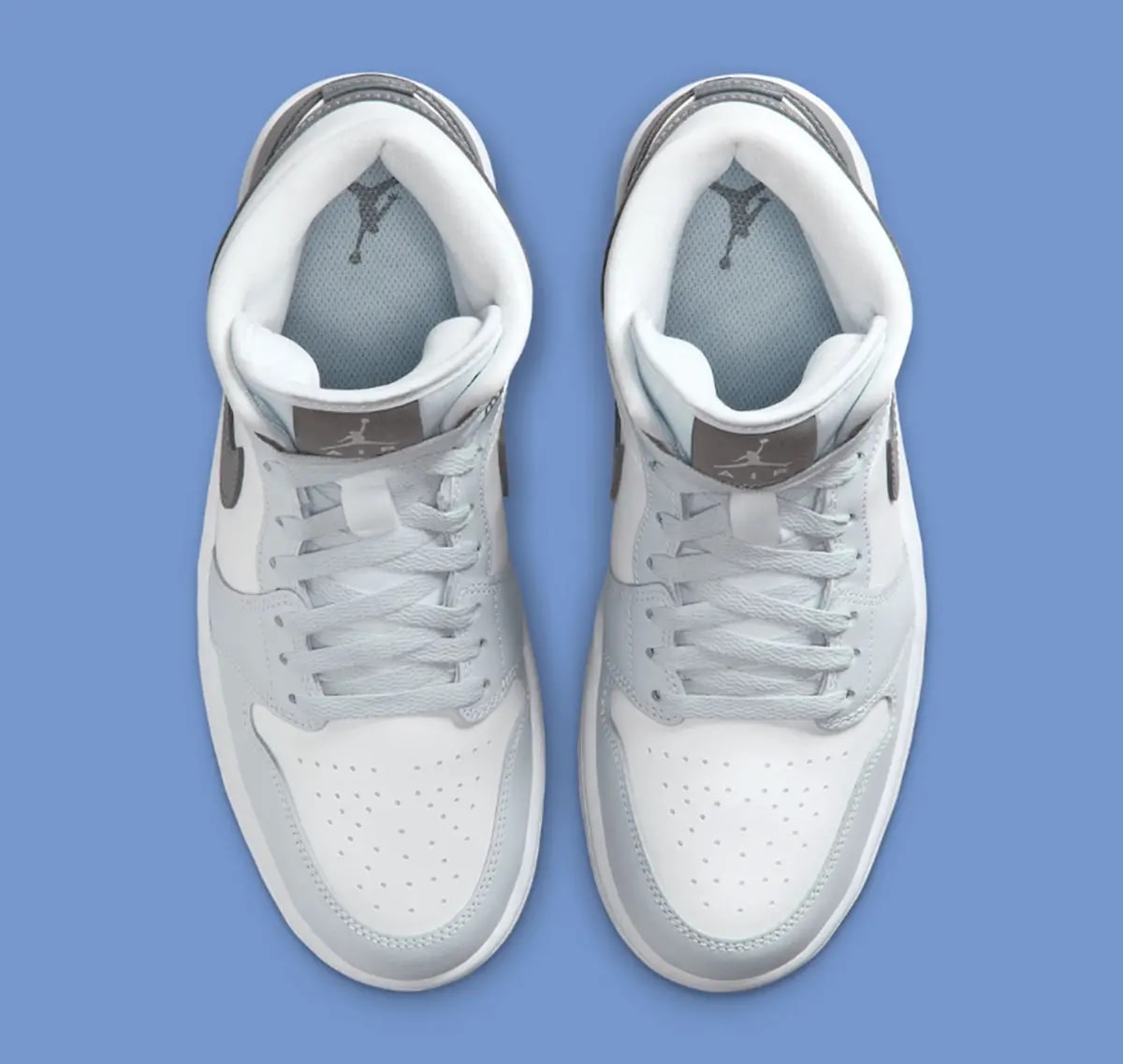 Giày Nike Air Jordan 1 Mid 'White Smoke Grey' BQ6472-113 — ảnh 2