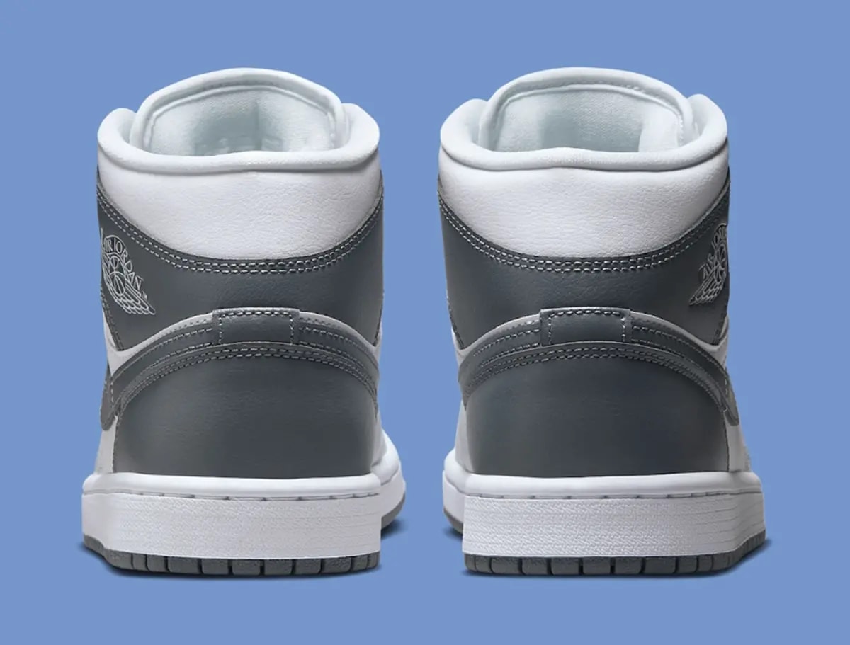 Giày Nike Air Jordan 1 Mid 'White Smoke Grey' BQ6472-113 — ảnh 4