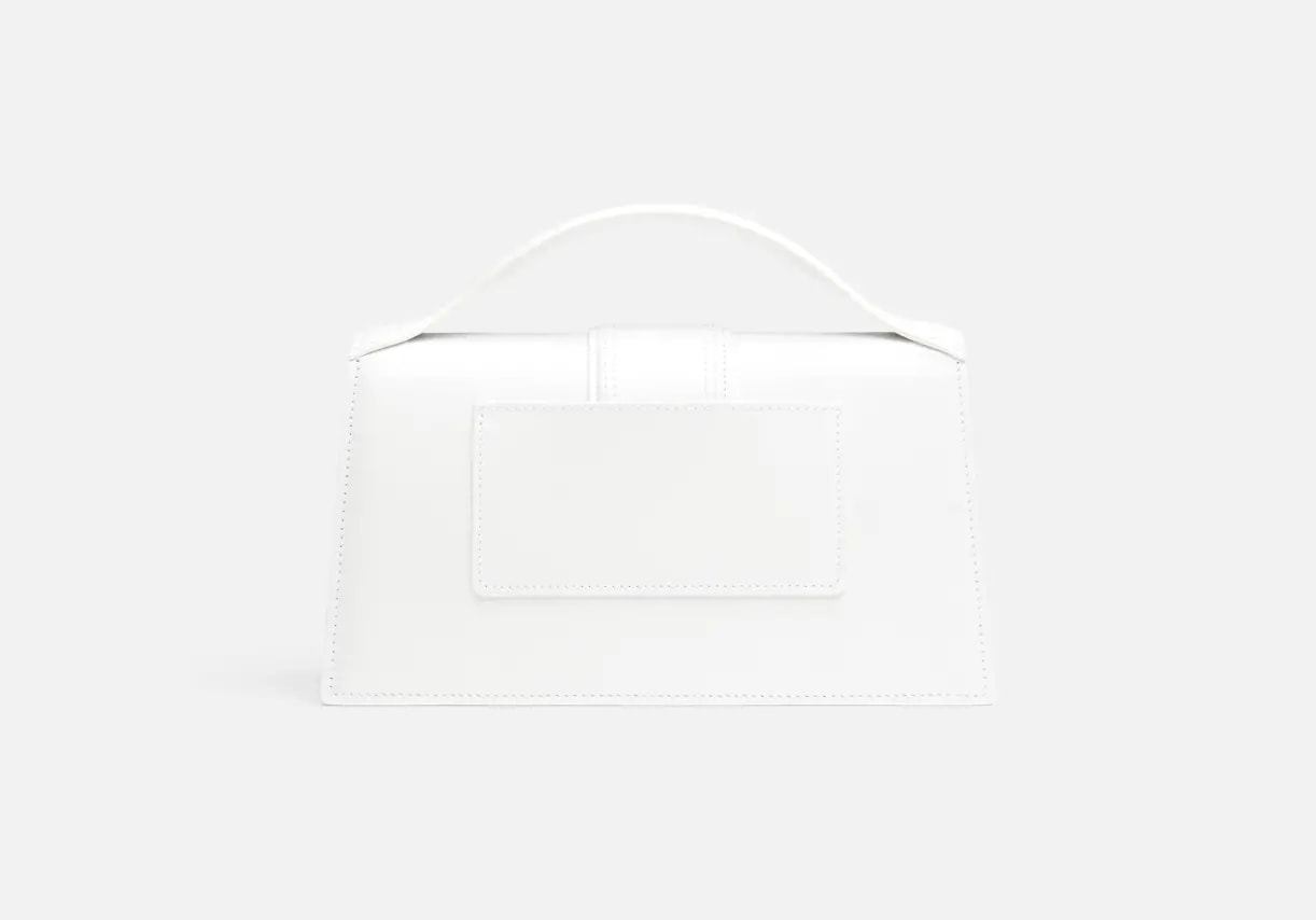 Túi Jacquemus The large Bambino ‘White’ BAW00007BC01C01100 — ảnh 3
