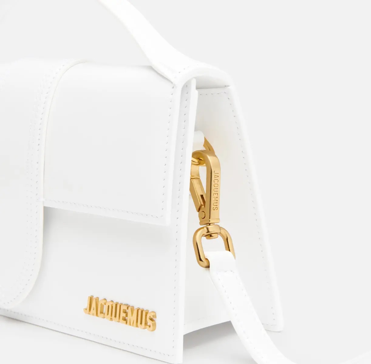 Túi Jacquemus The large Bambino ‘White’ BAW00007BC01C01100 — ảnh 4