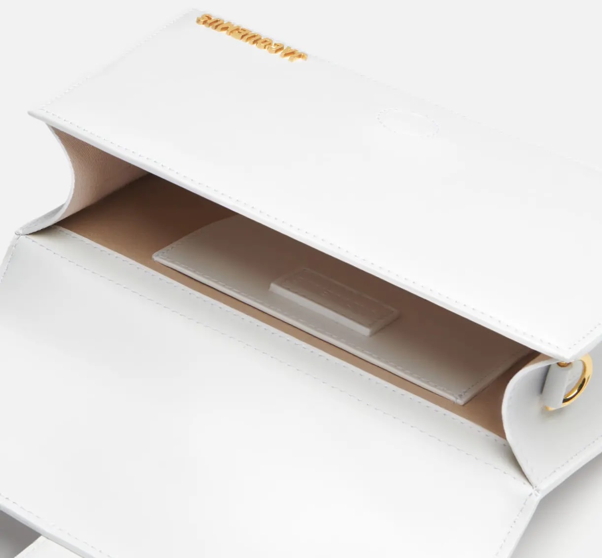 Túi Jacquemus The large Bambino ‘White’ BAW00007BC01C01100 — ảnh 5