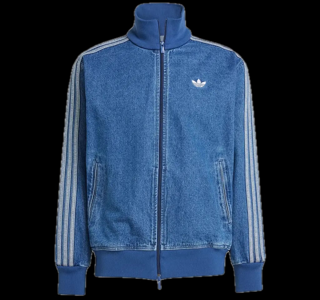 Áo Adidas Track Top Denim Firebird ‘Blue’ JC6233 — kich-thuoc: L