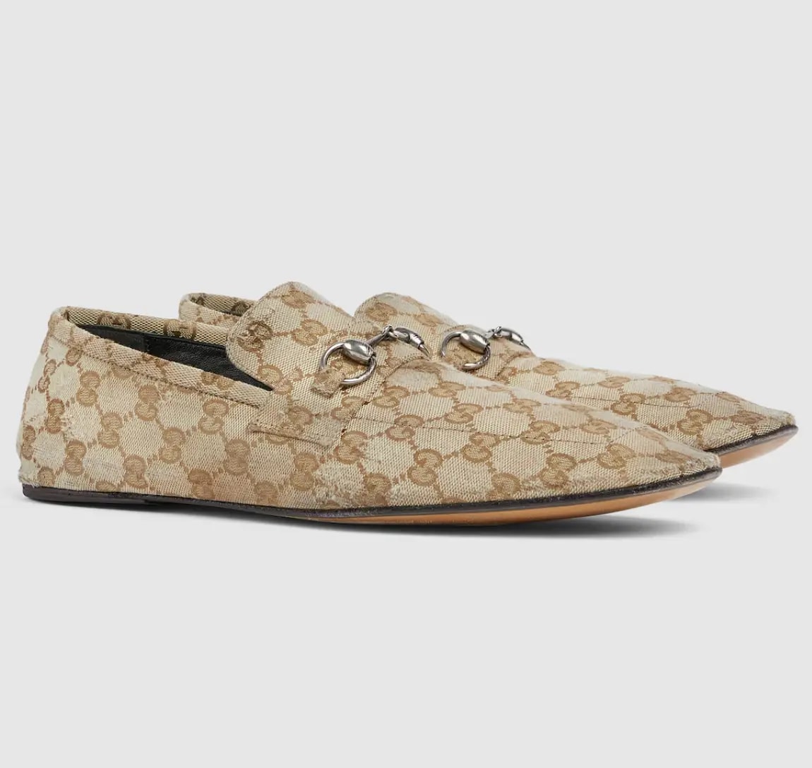 Giày Gucci Worn-out Effect Loafer ‘Sand’ 863033-FAFUW-9611 — ảnh 3