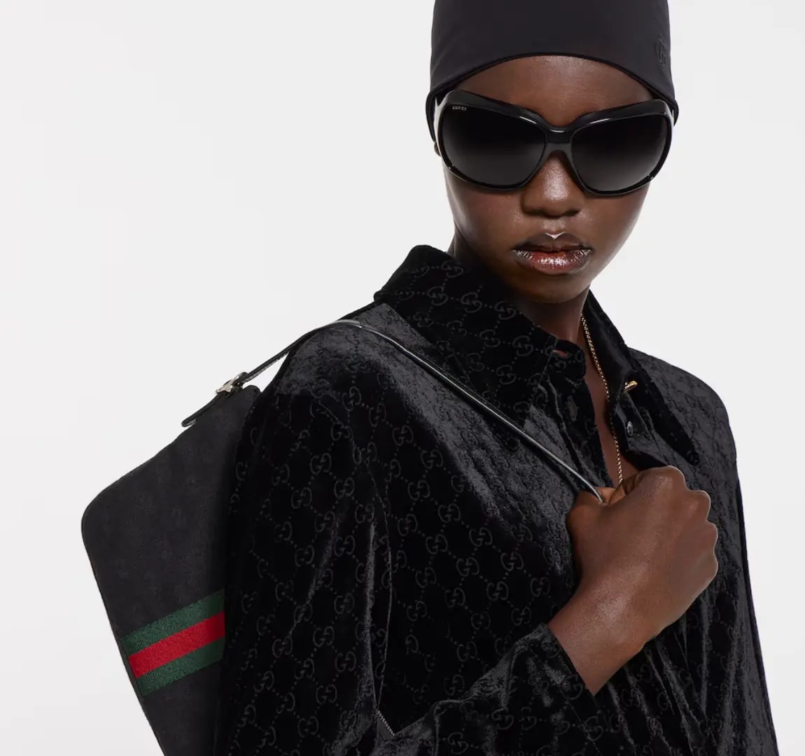 Túi Gucci Lunetta ‘Black’ 863406-FAFWA-1053 — ảnh 2