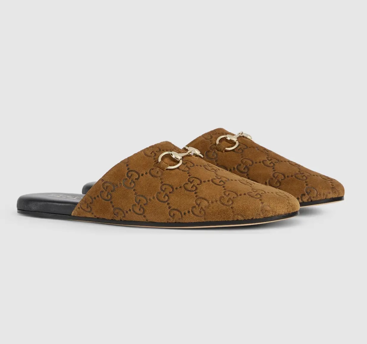 Giày Gucci Mule With Horsebit ‘Brown’ 849565-AAFQV-2118 — ảnh 4