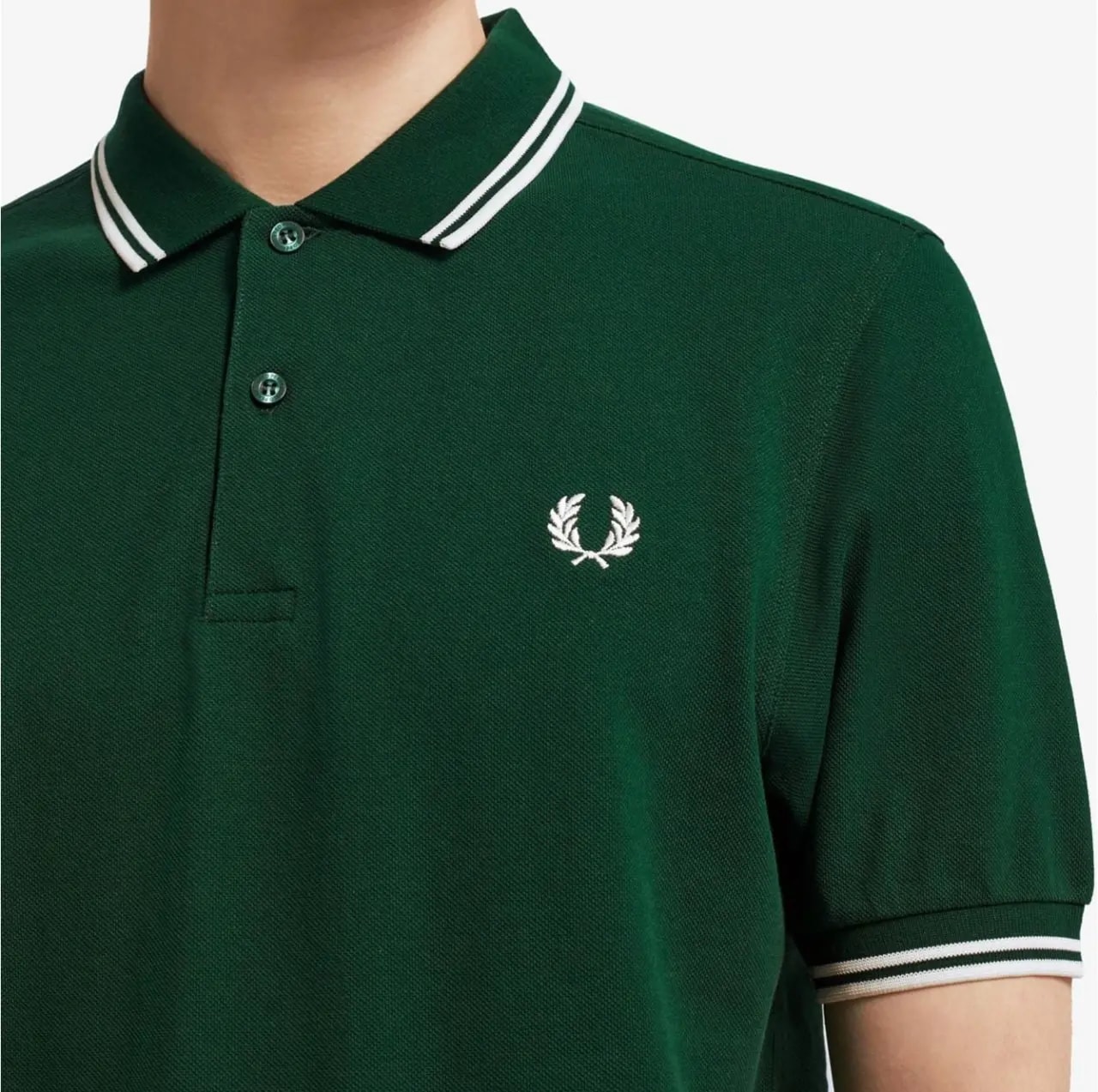 Áo Fred Perry Polo Shirt ‘Green’ M3600-406 — ảnh 4