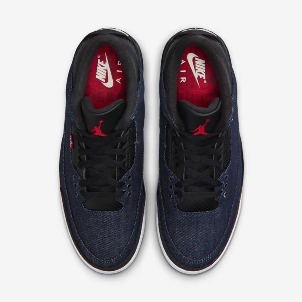 Giày Nike Air Jordan 3 Retro Levi’s Indigo 'Denim' IH7959-400 — ảnh 4