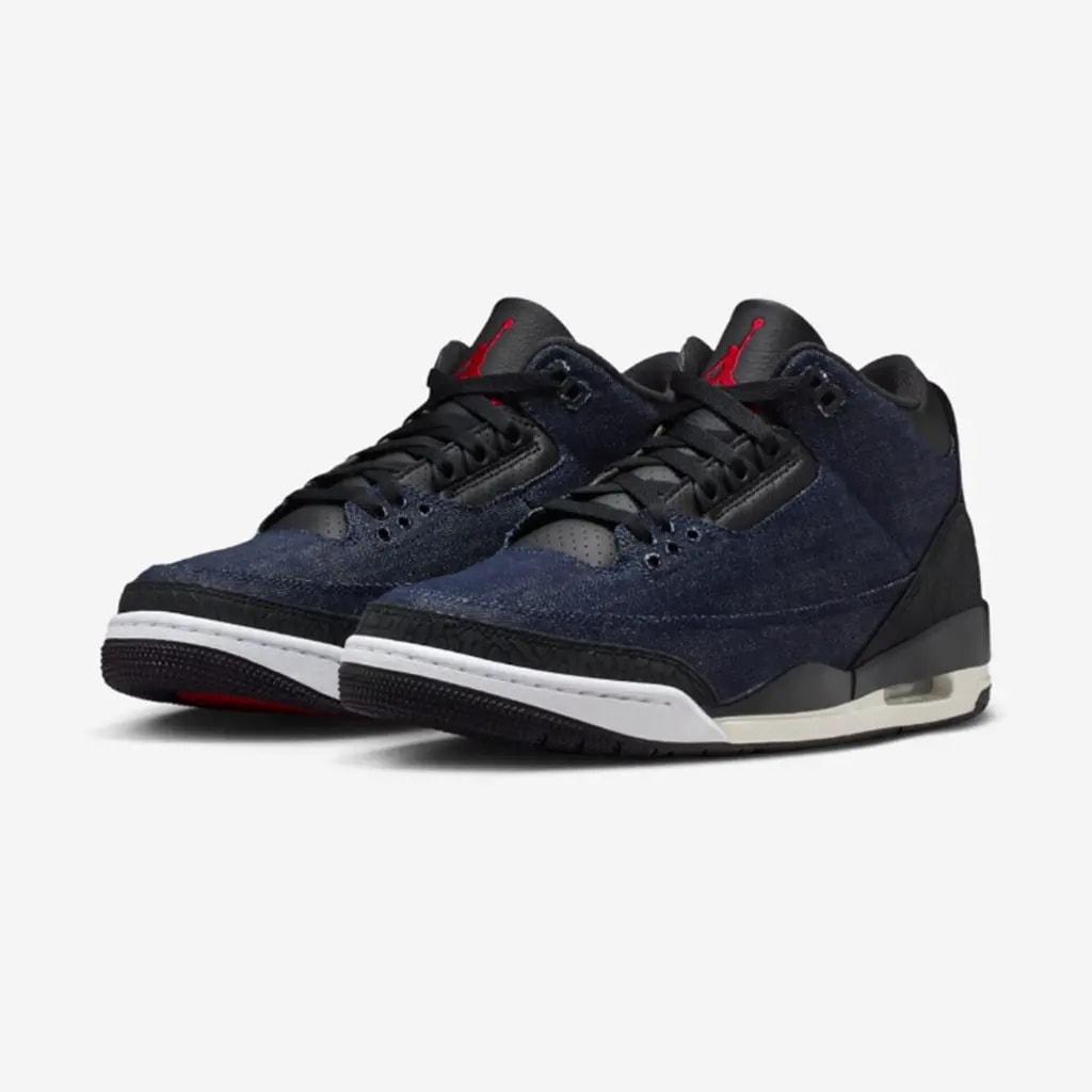Giày Nike Air Jordan 3 Retro Levi’s Indigo 'Denim' IH7959-400 — ảnh 3