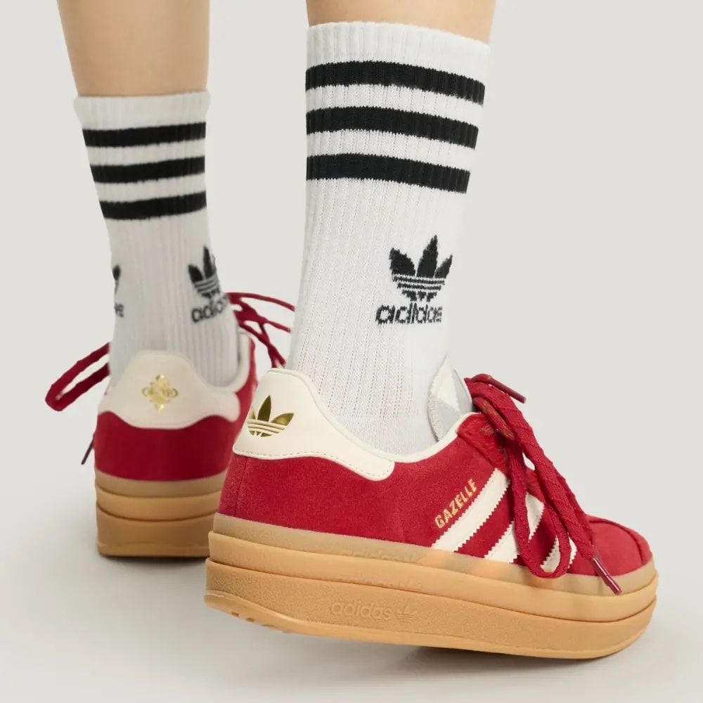 Giày Adidas Gazelle Bold W 'Power Red' KJ4293 — ảnh 5