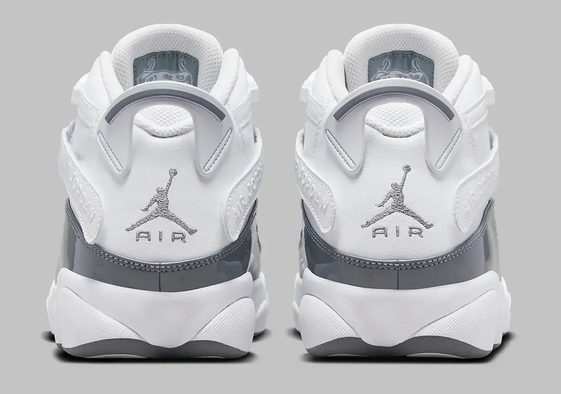 Giày Nike Air Jordan 6 Rings 'White Cool Grey' 322992-121 — ảnh 2