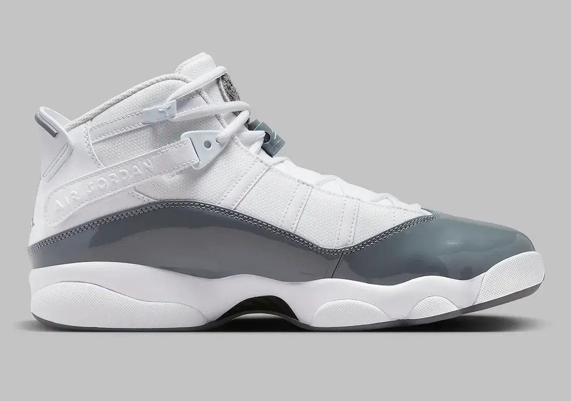 Giày Nike Air Jordan 6 Rings 'White Cool Grey' 322992-121 — ảnh 3