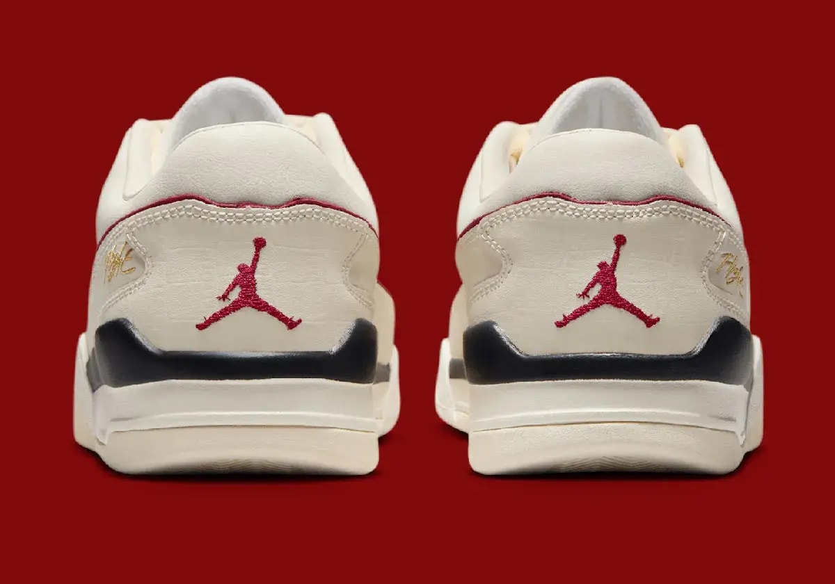 Giày Nike Air Jordan Flight Court 'Sail Croc Skin' IH7321-131 — ảnh 4