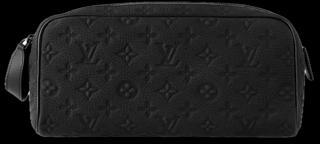 Túi Louis Vuitton Dopp Kit Monogram Taurillon ‘Black’ M14843