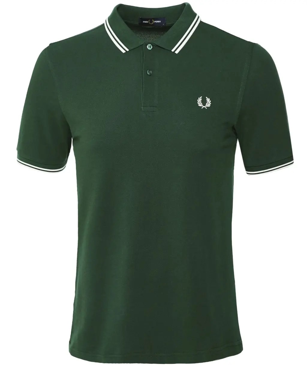 Áo Fred Perry Polo Shirt ‘Green’ M3600-406 — kich-thuoc: M