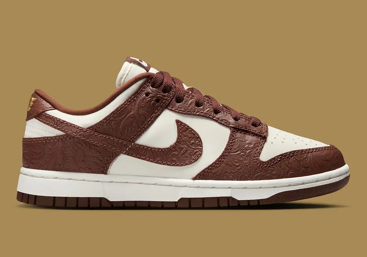 Giày Nike Dunk Low 'Embossed Baroque' IF3944-100 — ảnh 3