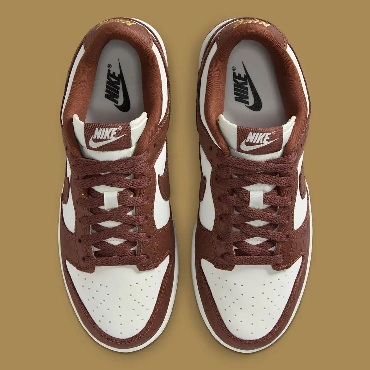 Giày Nike Dunk Low 'Embossed Baroque' IF3944-100 — ảnh 4