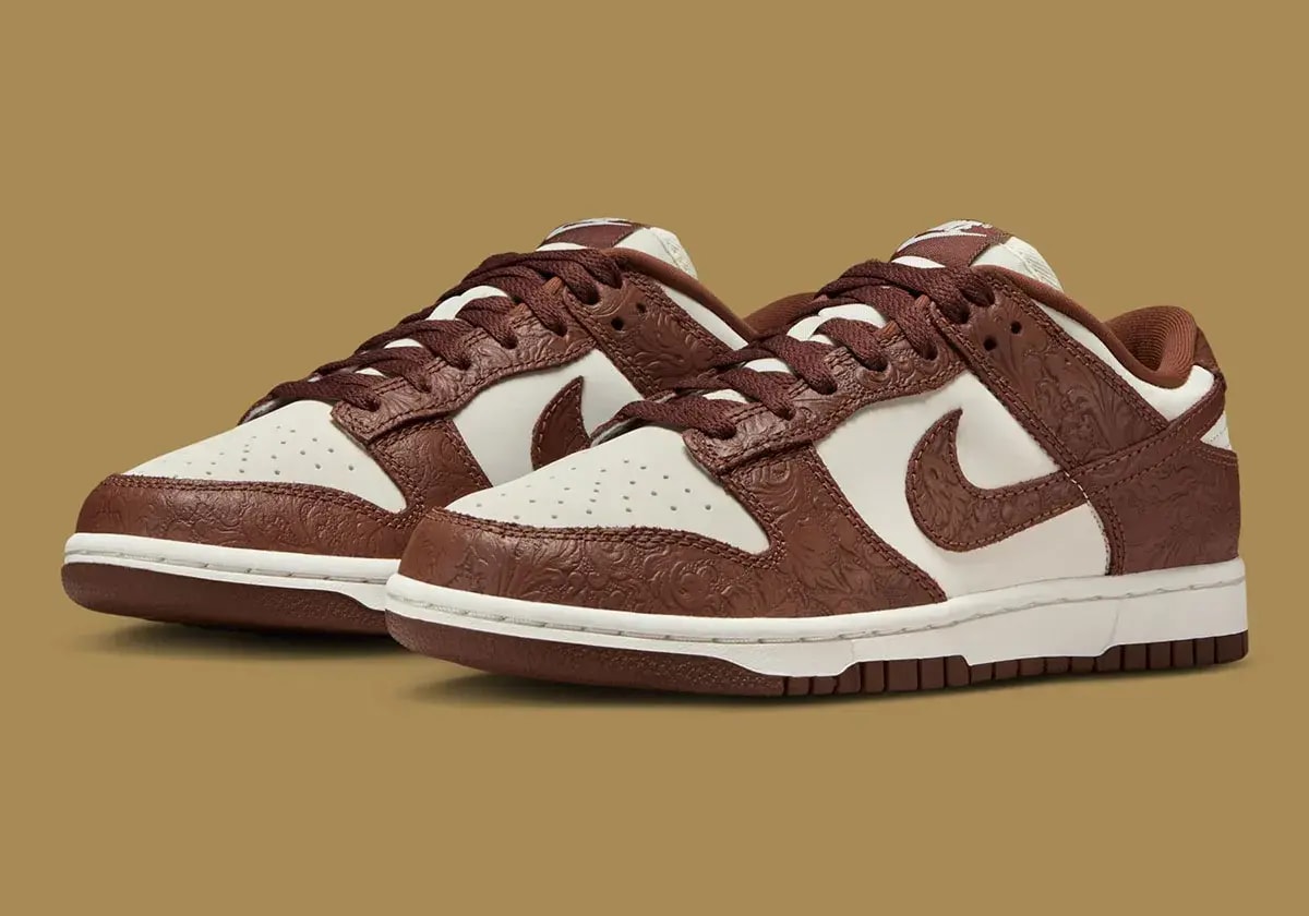 Giày Nike Dunk Low 'Embossed Baroque' IF3944-100 — ảnh 5