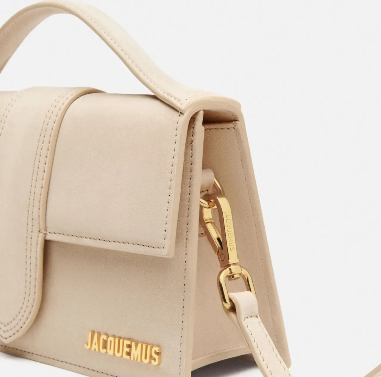 Túi Jacquemus The Large ‘Beige’ BAW00007AC08C01180 — ảnh 3