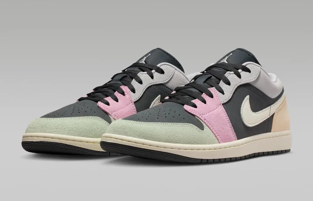 Giày Nike Air Jordan 1 Low SE 'Grey Pink' IB7109-004 — ảnh 3