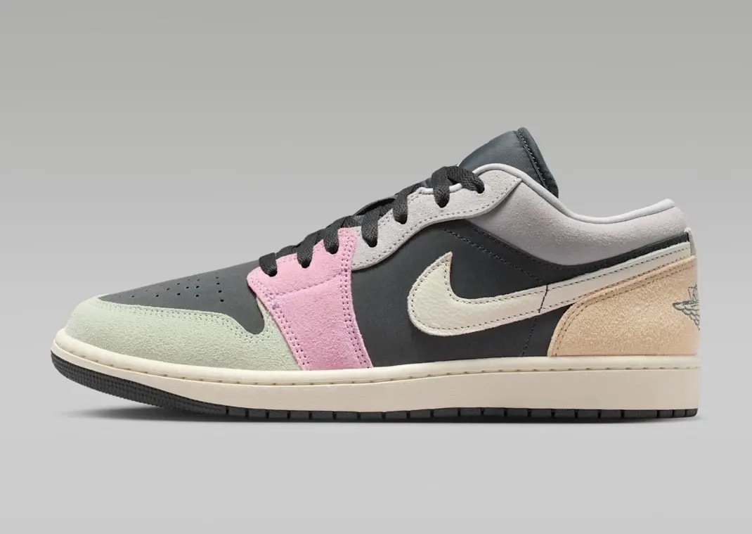 Giày Nike Air Jordan 1 Low SE 'Grey Pink' IB7109-004 — ảnh 5