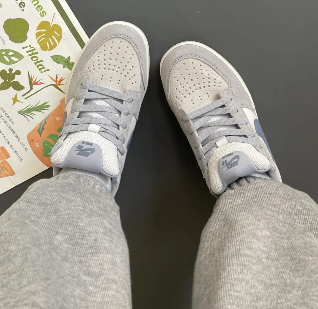 Giày Nike SB Force 58 'Wolf Grey' IH0636-141 — ảnh 3