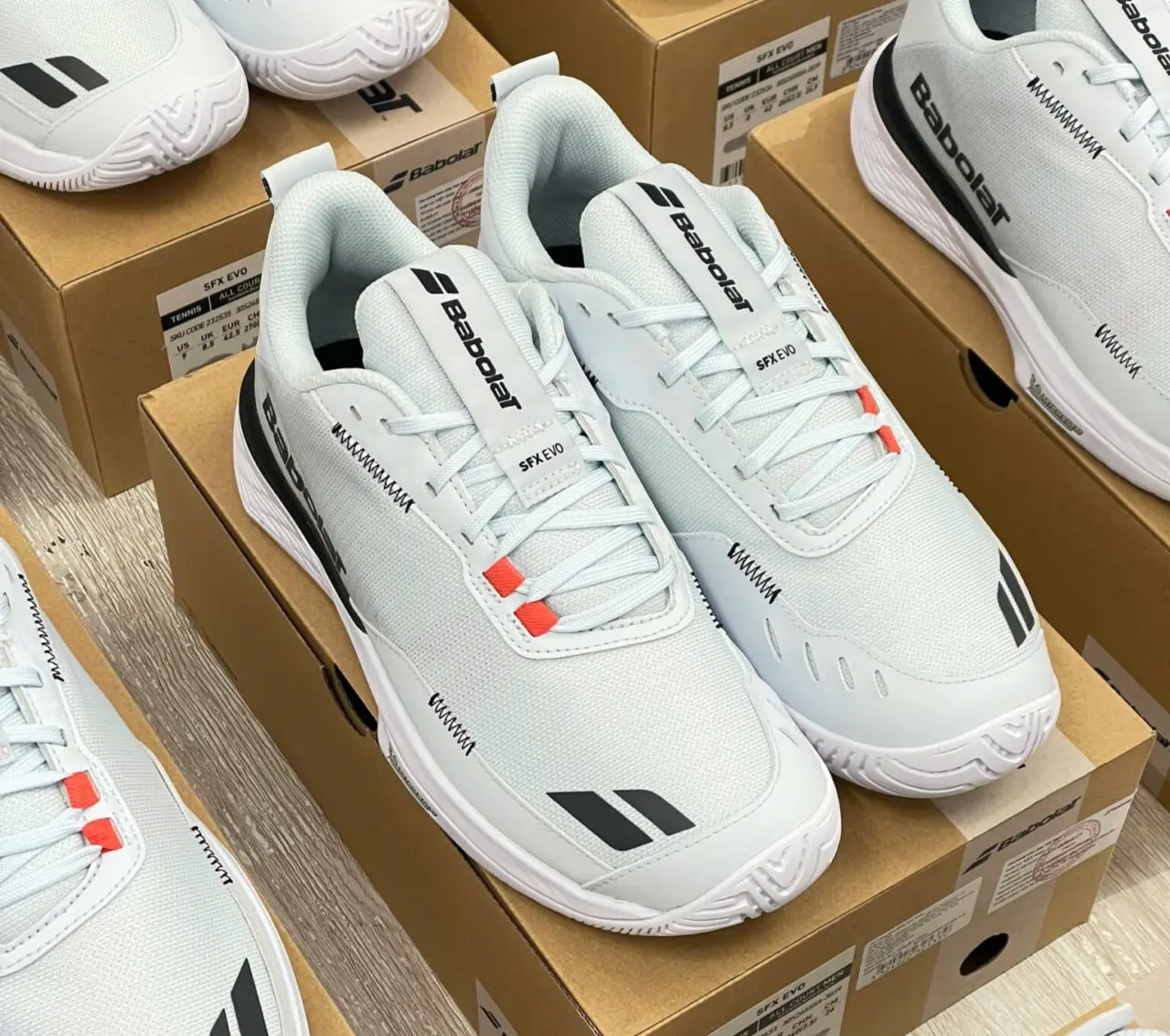 Giày Babolat SFX Evo All Court ‘White’ 30S26555A-3039 — ảnh 3