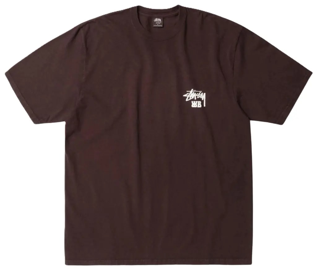 Áo Stussy x Wales Bonner Ocean Song Tee 'Brown' 3904025-BROWN — kich-thuoc: L