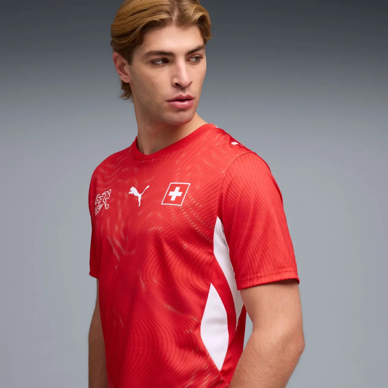 Áo Puma Switzerland Home Shirt WC 2026 'Red' 783218-01 — ảnh 3